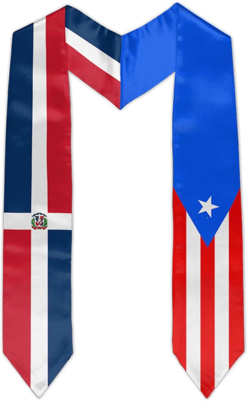 Vcmaluco Graduation Stole Graduation Sash Scarf Graduation Gift for International Student - Image 1